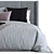 Double Bed 143 3D Model 3D model small image 5