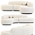 Modern Scandinavian Style Sofa Bjorn 3D model small image 2