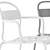 Colos Stecca 5/6 Modern Armchairs 3D model small image 3