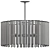 Vray Chandelier Model Nessa 3D model small image 3