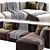 Corona Collection Sofa - 3Ds Max 3D model small image 3