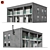 Modern Two-Storey Villa Model 3D model small image 1