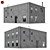 Modern Two-Storey Villa Model 3D model small image 2