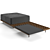 Luxury Minotti Quadrado Coffee Tables 3D model small image 2