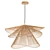 Eco-friendly Bamboo Pendant Lights 3D model small image 3