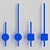 Sleek Modern Lampatron LADZAG 3D model small image 3