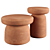 Contemporary Clay Coffee Table by Miniforms 3D model small image 1