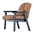  Baltimora by Calligaris Lounge Chair 3D model small image 3