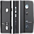 Asti Metal Entrance Door - Bear 3D model small image 2