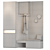 Contemporary Hallway Storage Unit 3D model small image 2