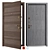  Status Metal Entry Door (Bear) 3D model small image 1