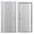 Turin Metal Entry Door (Bear) 3D model small image 4
