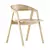 Elegant Adelmo Wood Chair 3D model small image 2