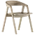 Elegant Adelmo Wood Chair 3D model small image 4