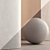 Colorful Wall Plaster Interior Paint 3D model small image 4