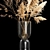 Luxury Dried Flower Vase 3D model small image 3