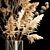 Luxury Dried Flower Vase 3D model small image 5