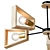 7-Light "Sherlas" Ceiling Chandelier 3D model small image 3