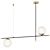 Vintage Style Pendant Light Fixture 3D model small image 1