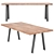 Natur Plank Freja Table Plank 3D model small image 1