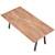 Natur Plank Freja Table Plank 3D model small image 2