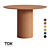 Klinker K25 Dining Tables 3D model small image 1