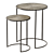 Édric Nested Coffee Tables 3D model small image 1