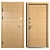 Metal Entry Door M-2 (Bear) 3D model small image 3