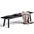 Elegant Modern B&B Italia Bench 3D model small image 3