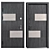 Metal Entrance Door Pinta (Bear) 3D model small image 3