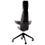 Modern Swivel Easy Chair: Poppe 3D model small image 4