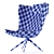 Elegant Colibri Dining Chair 3D model small image 5