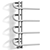 Stainless Steel Dq Jango Towel Rail 3D model small image 3