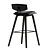 Armen Living Leather Barstool Kit 3D model small image 5