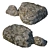 Landscape Stone Set with Textures 3D model small image 2