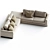  Modernist Arflex Rendez Vous Ensemble 3D model small image 2