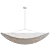 Sleek Contemporary Tense Pendant Lamp 3D model small image 4