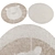 Round Rugs Collection Bundle 3D model small image 1