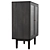 Naomi Showcase Cabinet by Dantone Home 3D model small image 3