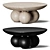 Sonali Round Coffee Table, Vray/Corona 3D model small image 1