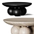 Sonali Round Coffee Table, Vray/Corona 3D model small image 2