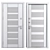 Milano Steelguard Entry Door 900x2050 mm 3D model small image 4