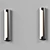 Modern Elegance LED Outdoor Sconce 3D model small image 3