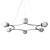 Elegant LED Metal Pendant Lamp 3D model small image 2