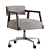 Elegant Tyler Desk Chair 3D model small image 1