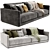 Elegant Blanche Katarina Sofa Model 3D model small image 2