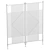 Designer Room Divider 3D Model 3D model small image 5