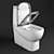 Infinity Rimless WC, 3D Download 3D model small image 4