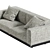  Modern Arflex Claudine L Sofa 3D model small image 2