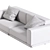  Modern Arflex Claudine L Sofa 3D model small image 3